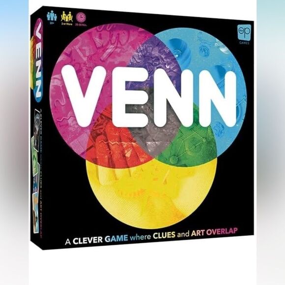 Nwt Venn Boardgame Family Game for 2+ Players | Cooperative Competitive Gameplay - Picture 1 of 6